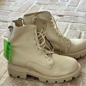 Sam Edelman combat boots size 7.5 new with tags but have a couple small marks